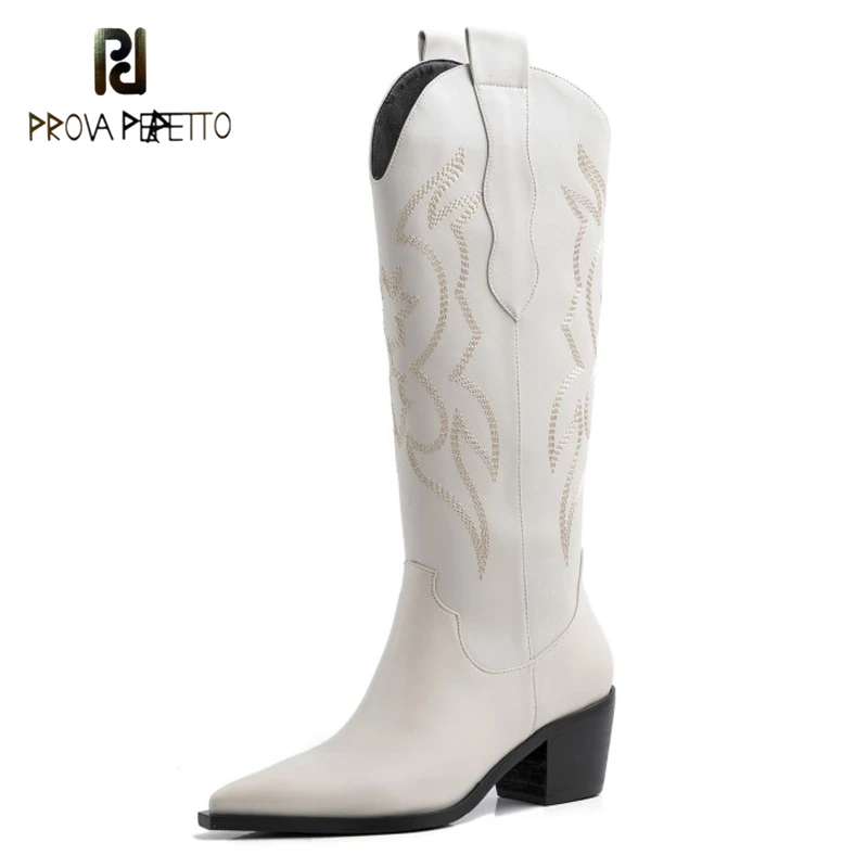 white tall cowboy boots