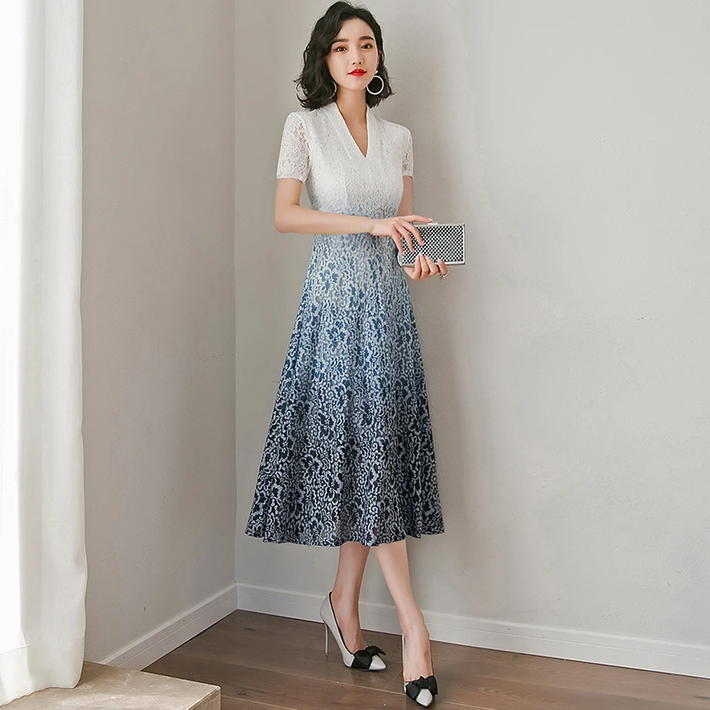 

Spring Summer Dress Women Clothes 2020 Korean Vintage Dress Elegant Sexy Long Office Party Dress Vestidos High Quality ZT2124