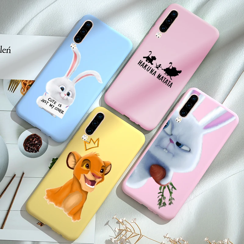 

Cartoon Phone Back Cover FOR Huawei P30 PRO P20 Lite P10 P9 P Smart Plus Z Case Mate 10 Lite 20 Nova 5T 3i Y5 2018 Y6 Prime 2019