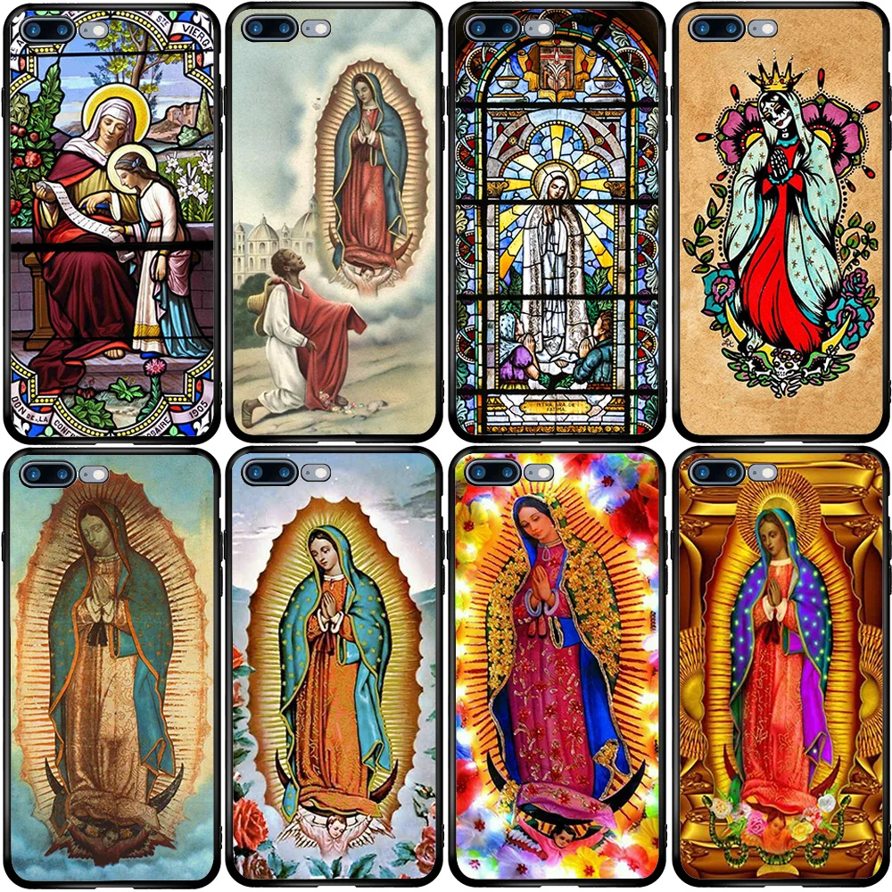 Phone Case for Samsung Note 8 9 10 S6 S7 S8 S9 S10E S11 S20 Ultra Lite Plus Edge Pro Virgin De Guadalupe Virgen Mary|Бамперы| |