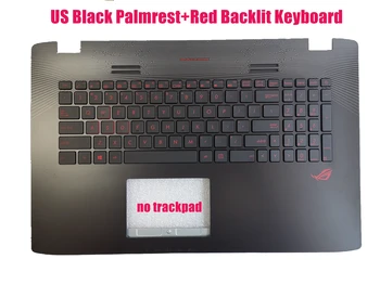 

LADLEK New US Palmrest backlit keyboard for Asus Rog GL752V/GL752VL/GL752VW 90NB0A41-R31US1 0KNB0-662GUS00 13NB0941AP0301