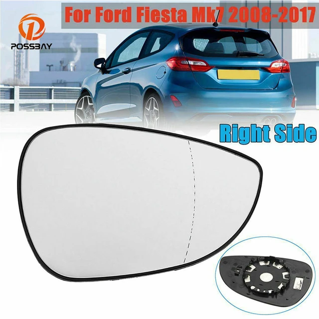 Auto Tür Flügel Spiegel Glas Erhitzt Rückansicht Glas Außen für Ford Fiesta  MK7 2008 2009 2010 2011 2012 2013 2014 2015 2016 2017 - AliExpress