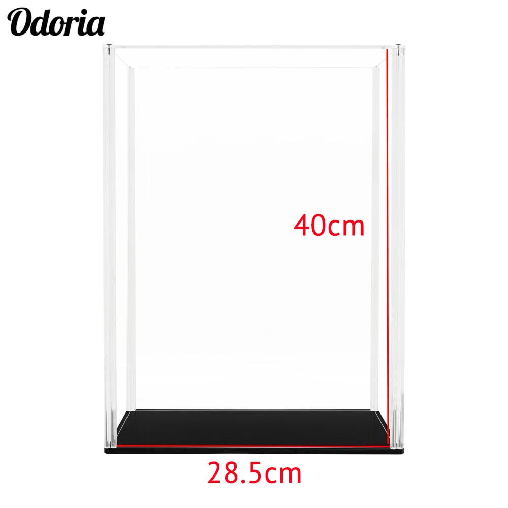 Vitrine De Présentation Acrylique 1:18 - Boîtier Transparent Anti-poussière 34 Cm