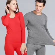 Winter Long Johns Perfering Long Johns for Male Female Warm Thermal Underwear 2 Piece/Set Clothing Men Woman Winter Thermal Suit