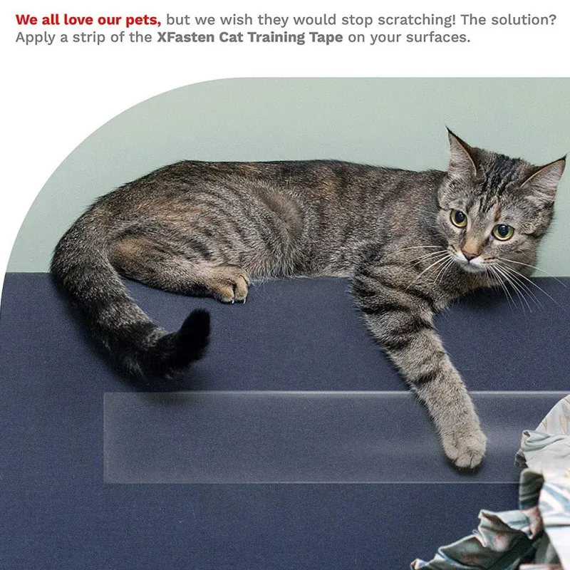 3/5M диван гвардии в виде кошачьей лапки протектор собственн-adhesie защитные накладки кошка Анти-Царапины диван лента для мебели для обивки кожаное кресло