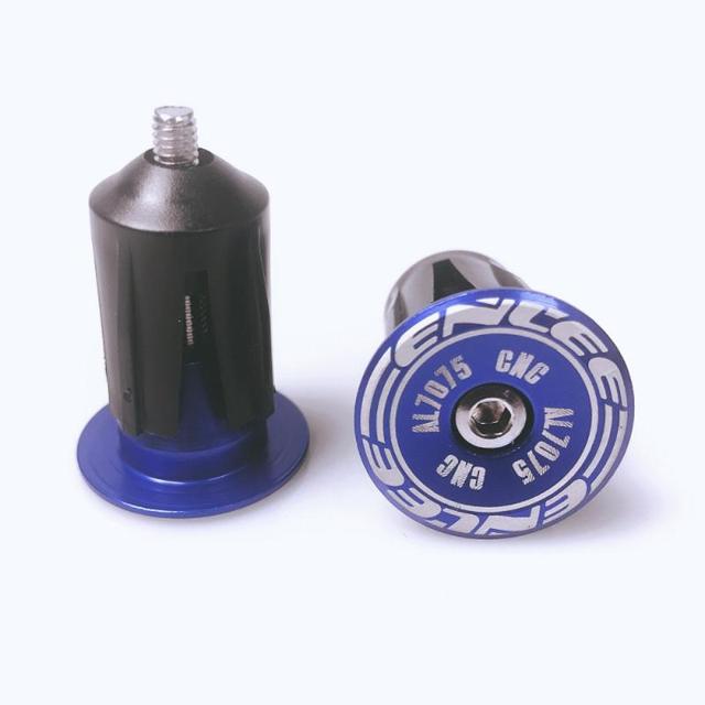 Aluminum Alloy Bicycle Handlebar End Plugs Caps Road Mountain Bike MTB Grip Handle Bar End Cap Cycling Handlebar Accessory
