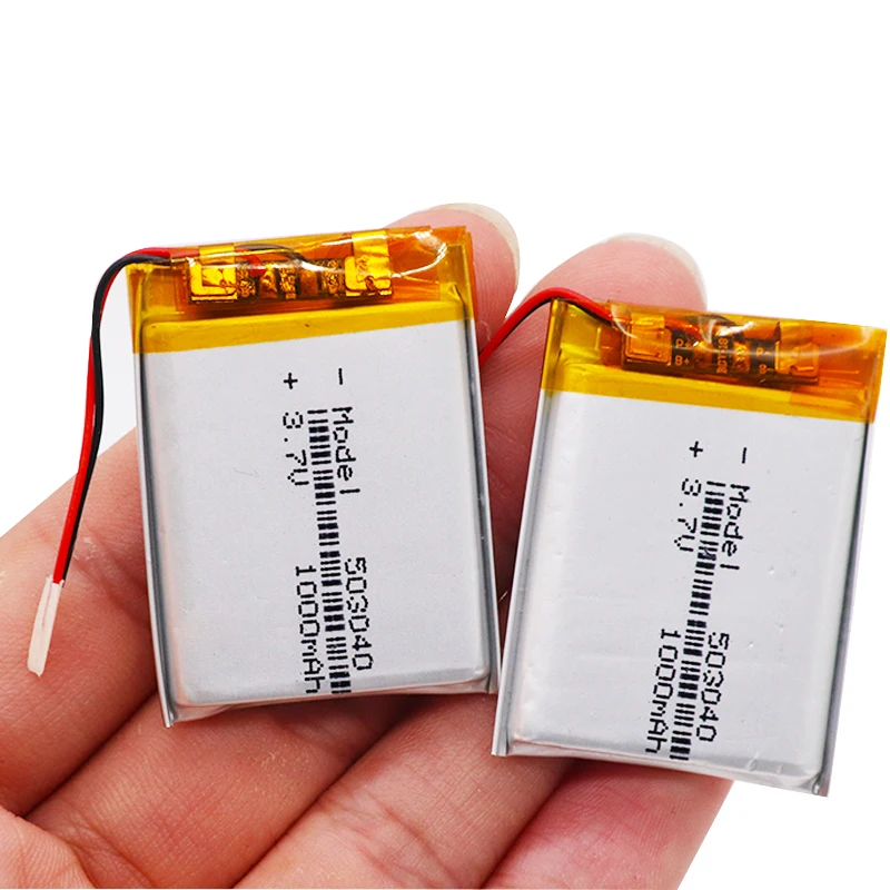 3 7 V 1000MAH литий полимерный аккумулятор 503040 053040 перезаряжаемые Li Po батареи для MP3 MP4