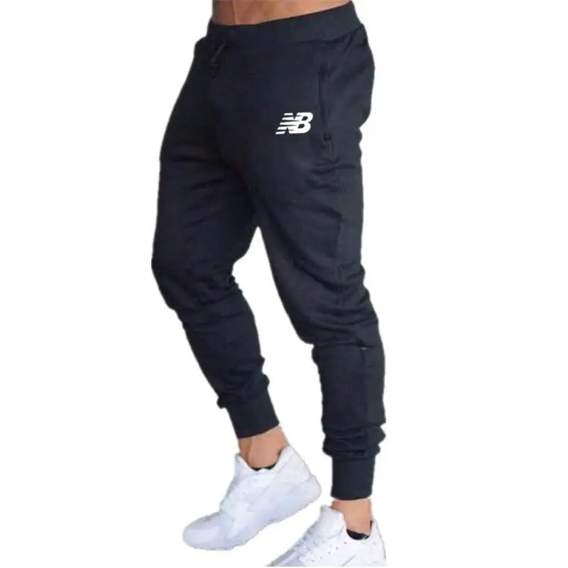 Pantalones de correr informales para hombre, ropa deportiva, chándal, pantalones de chándal ajustados, para gimnasio, novedad
