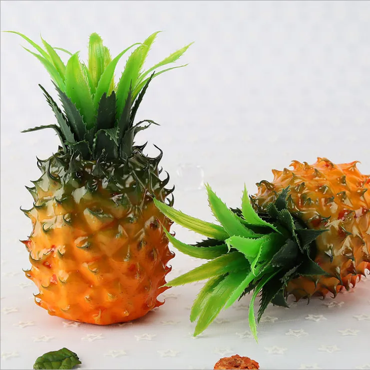 1 шт. искусственные ананы фрукты искусственные ананас и Искусственные пластиковые поддельные ананас