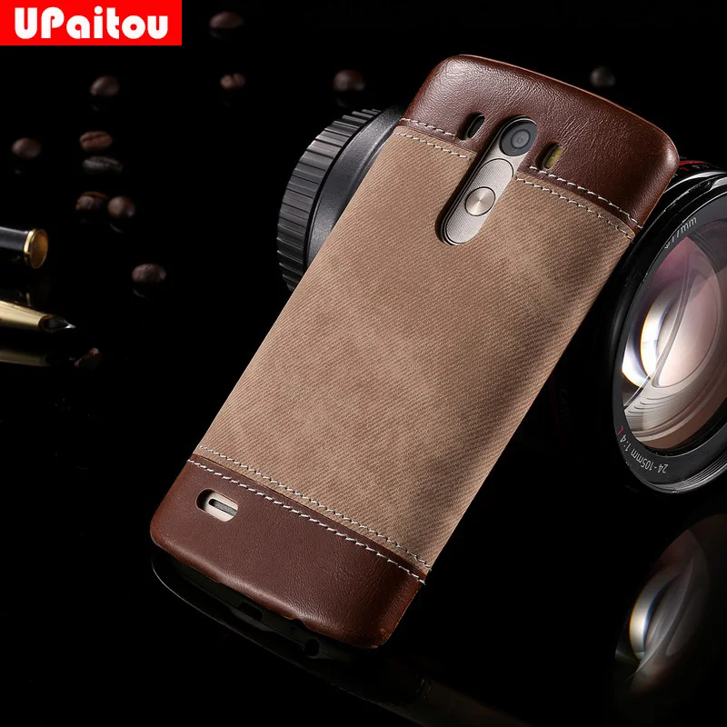 Upaitou For LG G3 Case Cover Luxury Cowboy PU Leather Back D855 D850 D851 D852 Protective Shell Phone |