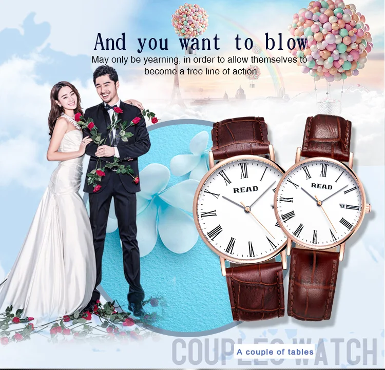New Men's Business Watch Leather Strap Fashion Simple Multi-function Waterproof Quartz Men's Watch Relogio Masculino