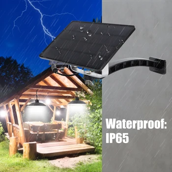 

Double Headed Solar LED Pendant Light Outdoor Garden Yard Camping Hanging Lamp Outdoor Decorative Walkway Landscape