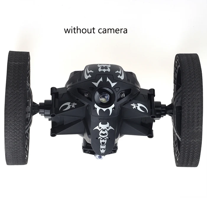 Радиоуправляемая машина с камерой 2.0mp Jumping Sumo wifi Bounce Car PEG SJ88 4CH 2,4 GHz RC автомобили с гибкими колесами дистанционное управление FSWB - Цвет: Black no Camera