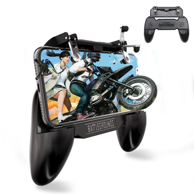 Mobile Game Controller Trigger Joystick Gamepad Smartphone Handle Fit Phones Below 6.7 inch gaming trigger controller