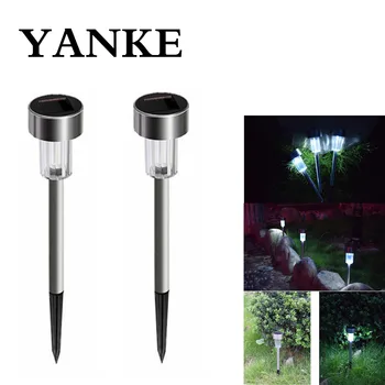 

YANKE Solar Lights Outdoor Solar Powered Pathway Light Garden Wall Torch Lawn Lamp Driveway Outdoor Landscape Decor Dropshipping