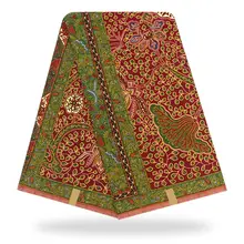 Новое поступление полиэстер воск Африка Анкара ткань настоящая голландская печать воск Tissu Высокое качество для вечерние платья 6 ярдов для женщин