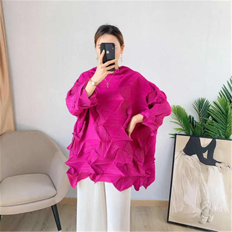 トップス room306contemporary Pleats Design Tops Pleated Detail Cotton Top – Lark & Lily Boutique