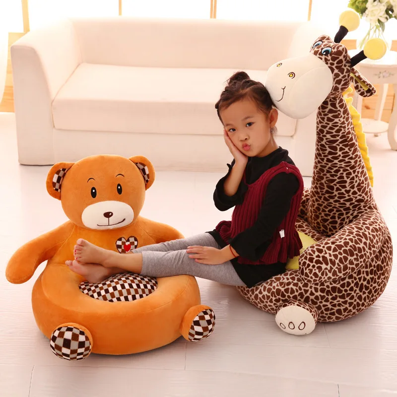 

Hot Models Kids Seat Infant Plush Toys Gift Customization Logo Kids' Sofa Anti-slip More Safe