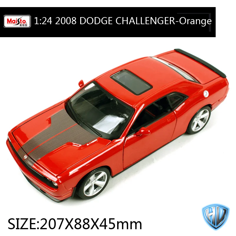 Maisto 1:24 2008 DODGE Challenger модифицированная версия модели автомобиля литая модель автомобиля игрушка Новинка в коробке 31280 - Цвет: 32180