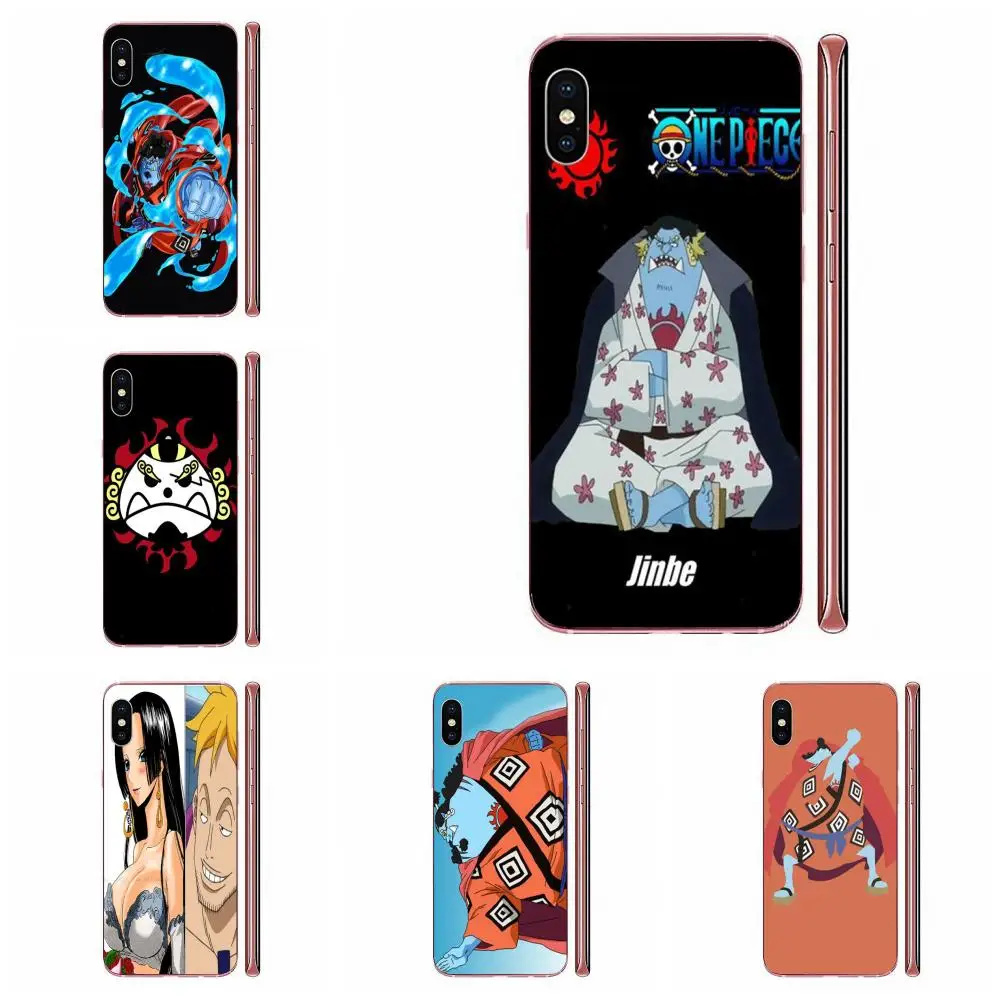 Аниме One Piece Jinbei Fashion кожаный тонкий чехол для Samsung Galaxy A10 A20 A20E A3 A40 A5 A50 A7 J1 J3 J4 J5 J6 J7 2016