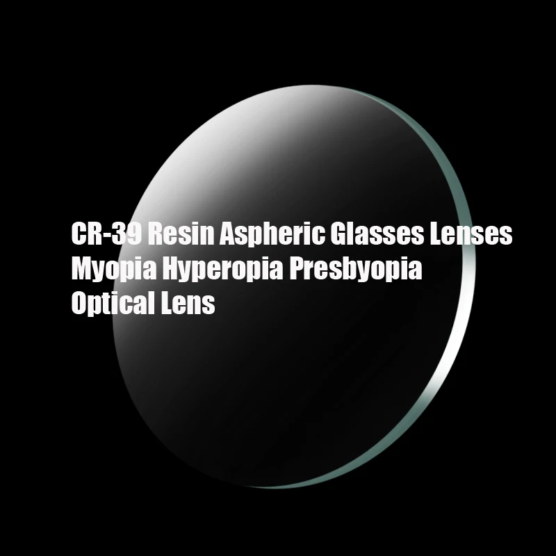 SOOLALA Prescription CR-39 Resin Aspheric Glasses Lenses Myopia Optical Lens 1.56 1.61 1.67 1.74 -0.5 -0.75 -1.0 -1.25 -1.5