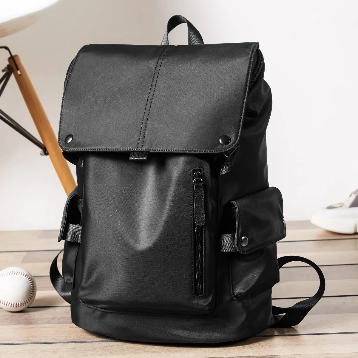 

2019 Hot JIULIN trend of Korean version of compact fashion leisure high-quality nylon large capacity travel bag school bag