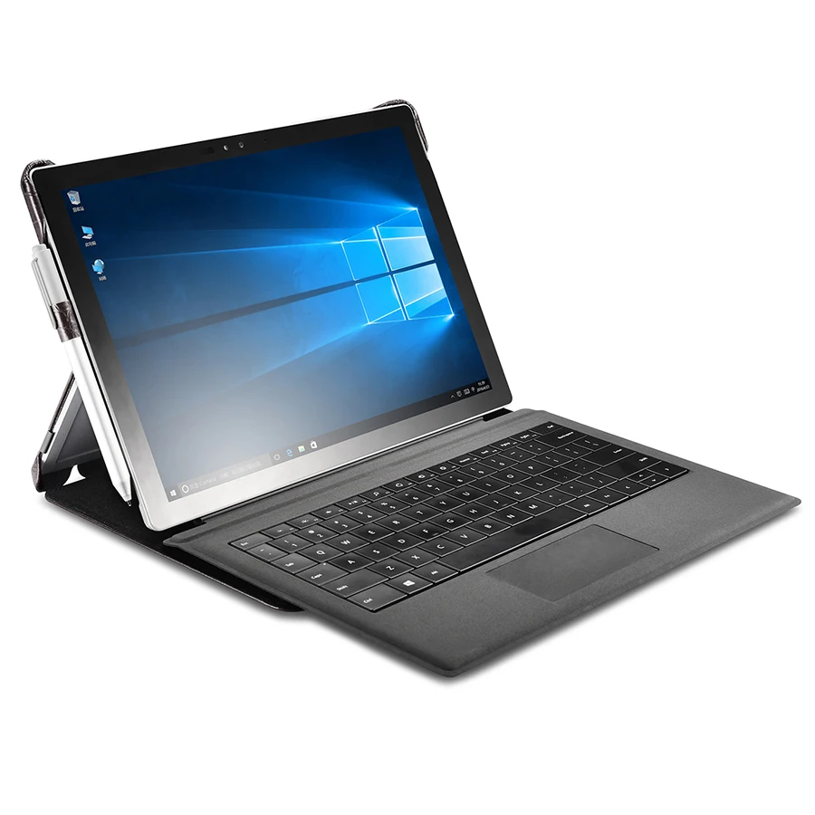 Чехол книжка из натуральной крокодиловой кожи для Microsoft Surface Pro 4/5/6/7 12 3 деловой