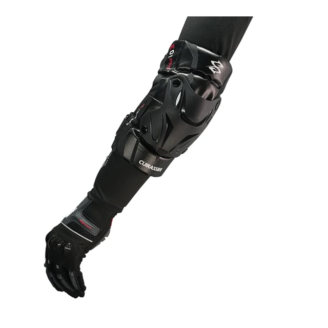 Cuirassier K01 Protective Motorbike Kneepad Motocross Motorcycle Knee Pads MX Protector Racing Guards Off-road Elbow Protection E01-3-Phantom Black