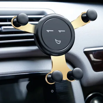 

Car Phone Holder Air Vent Mount Cell Smartphone Holder In Car Smile Face Bear Mobile Phone Holder Stand GPS