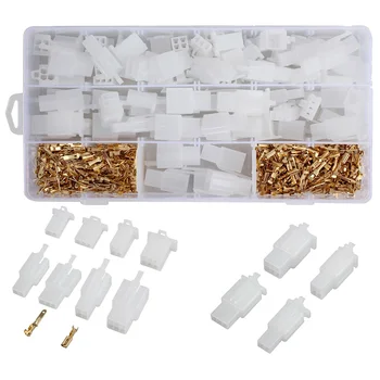 

380pcs 2.8mm Electrical Wire Auto Terminal Connector Kit Pin Plug Accessories For Car Multifunction Protective Case With Box