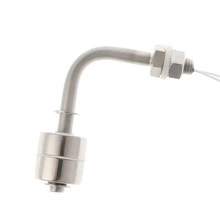 Поплавковый выключатель из нержавеющей стали с прямым углом и вертикальной головкой, датчик уровня жидкости, резервуар для воды, J6PD,, Прямая поставка