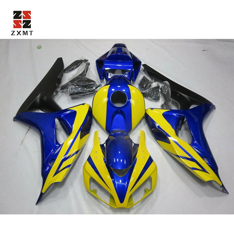 ZXMT полный обтекатель комплект боди Подходит для Honda CBR1000RR 2006 2007 ABS литья под