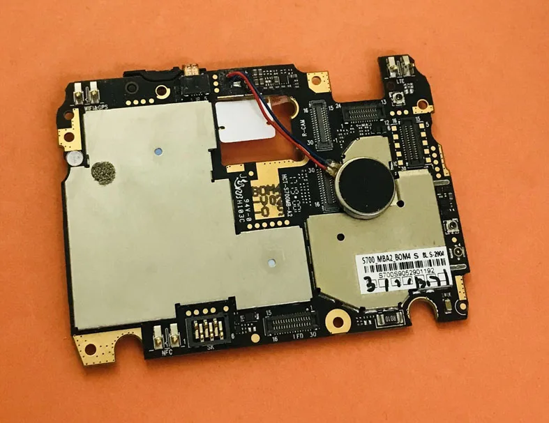 Старая оригинальная материнская плата 6 ГБ ОЗУ + 128 Гб ПЗУ для DOOGEE S90 Helio P60