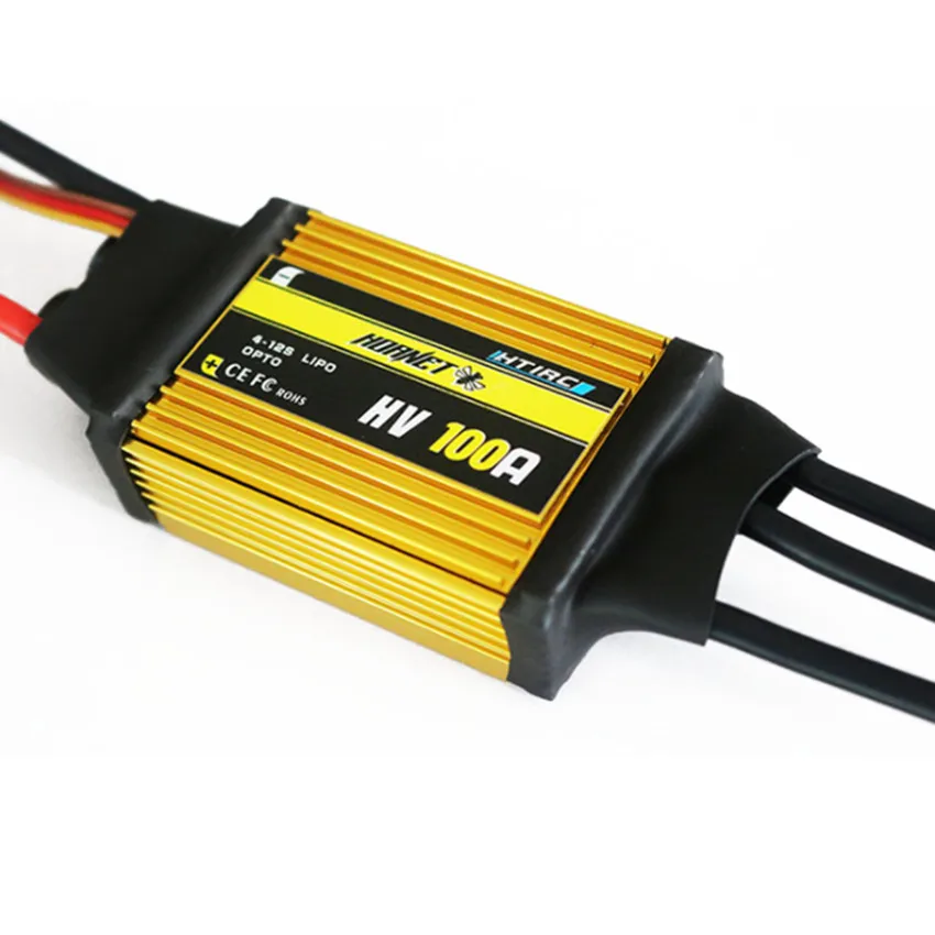 Htirc регулятор для защиты растений HV80A/HV100A/HV120A hornet бесщеточный ESC для самолетов с фиксированным крылом/Аксессуары для дрона