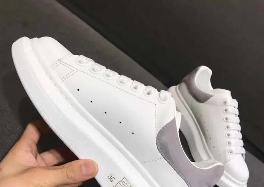 Пара shoes34-45 с более легким ростом мужской и женской кожи, новая белая кожаная обувь в году