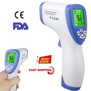 

Non-contact Forehead Thermometer Portable LCD Digital Display Infrared Body Thermometer Measurement Tool For Baby Kids Adult