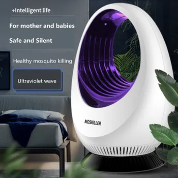 

Electric Mosquito Killer Lamp USB LED Bug Zapper Anti Mosquito Killer Lamp Insect Trap Lamp Killer Home Pest Control + Adapter
