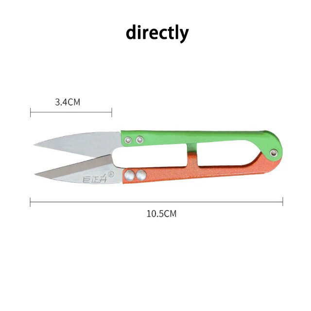 Professional Stainless Steel Embroidery Scissors-Sharp Precision Sewing & Craft Scissors for Thread Cutting, Fabric Trimming -