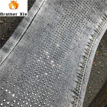 

Spring and Summer 2020 New High-waist Ironing Drill Tight-fitting Pencil Jeans Women's Ankle Length Denim Pants Female
