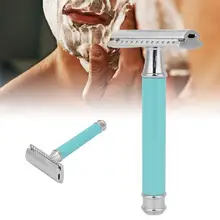 Manual Shaver Traditional Double-Edge Blade Safety Shaving Tool Beard Manual Shaver for Men Razors