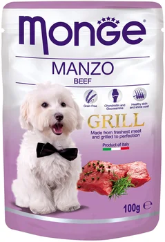 

MONGE MONGE DOG GRILL POUCH for adult dogs with beef 100 g