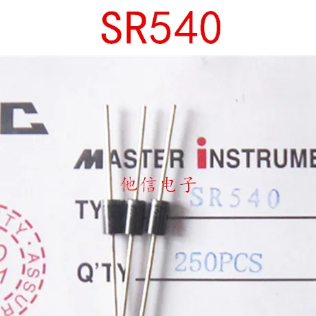 In Stock 100% New&amporiginal 5pcs/lot SR540 MIC 5A40V DO-27 SB540 | Электроника