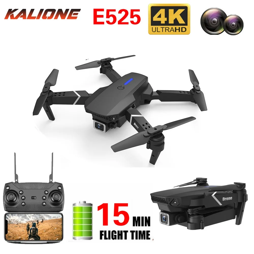 2020 Новый E525 Радиоуправляемый Дрон 4k с камерой HD широкоугольный 1080P WIFI визуальное