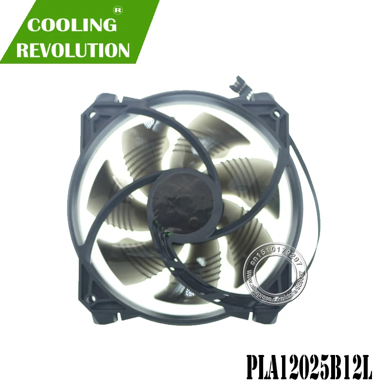 4-контактный охлаждающий вентилятор 12025 PLA12025B12L DC12V 0.12A | Компьютеры и офис