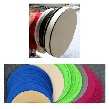 

20PCS 6in 150mm Water Sanding Disc Hook & Loop Flocking Sandpaper 400 8001500 2000 2500 3000 4000 5000 7000 10000 Grit