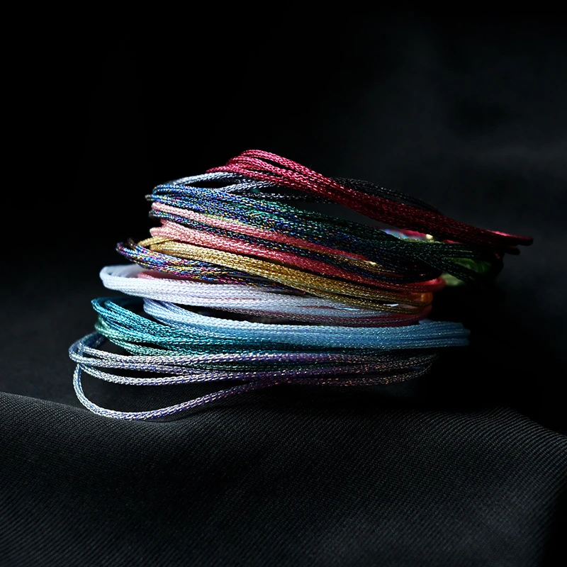 Meetvii Magic Colour Rope Bracelet Women Men Handmade Woven Gold Thread String Copper Bead Bracelet Couple Friendship Jewelry