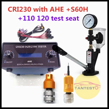 Buy AM-CRI230 Common Rail Injector Simulator Tester With AHE And S60H Hand Press Nozzle Tester Tool Sets