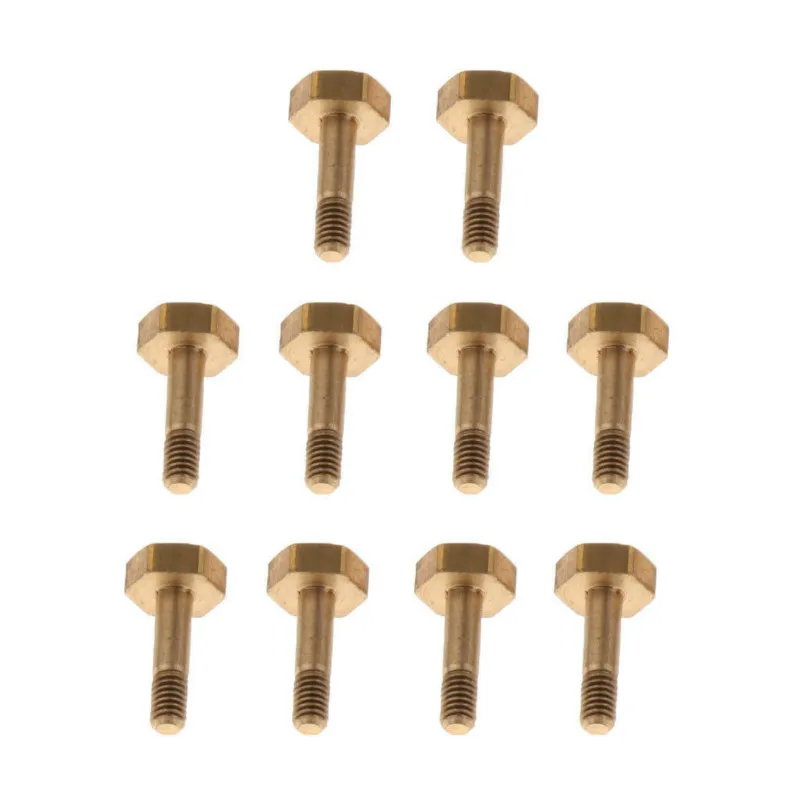 Практичные 10x DIY трубы воды ключ винты вертел клапанные стержни для Trumpeter
