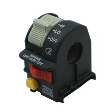 Рычаг управления мотоциклом Hi/Lo луч света переключатель для 2001-05 Polaris Sportsman