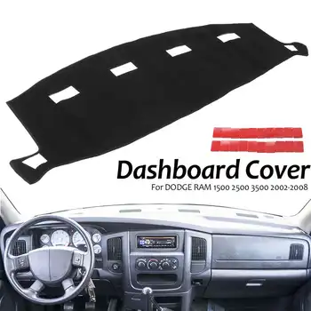 

Dashboard Pad Car Left Drive Dashboard Cover Dash Mat Protective Sheet Carpet Sun Shade For Dodge Ram 1500 2500 3500 2002-2008